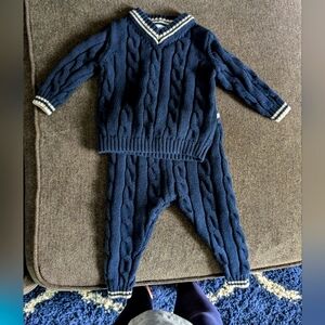 Baby sweater outfit